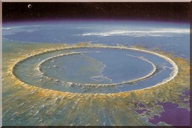 Impact d'une météorite